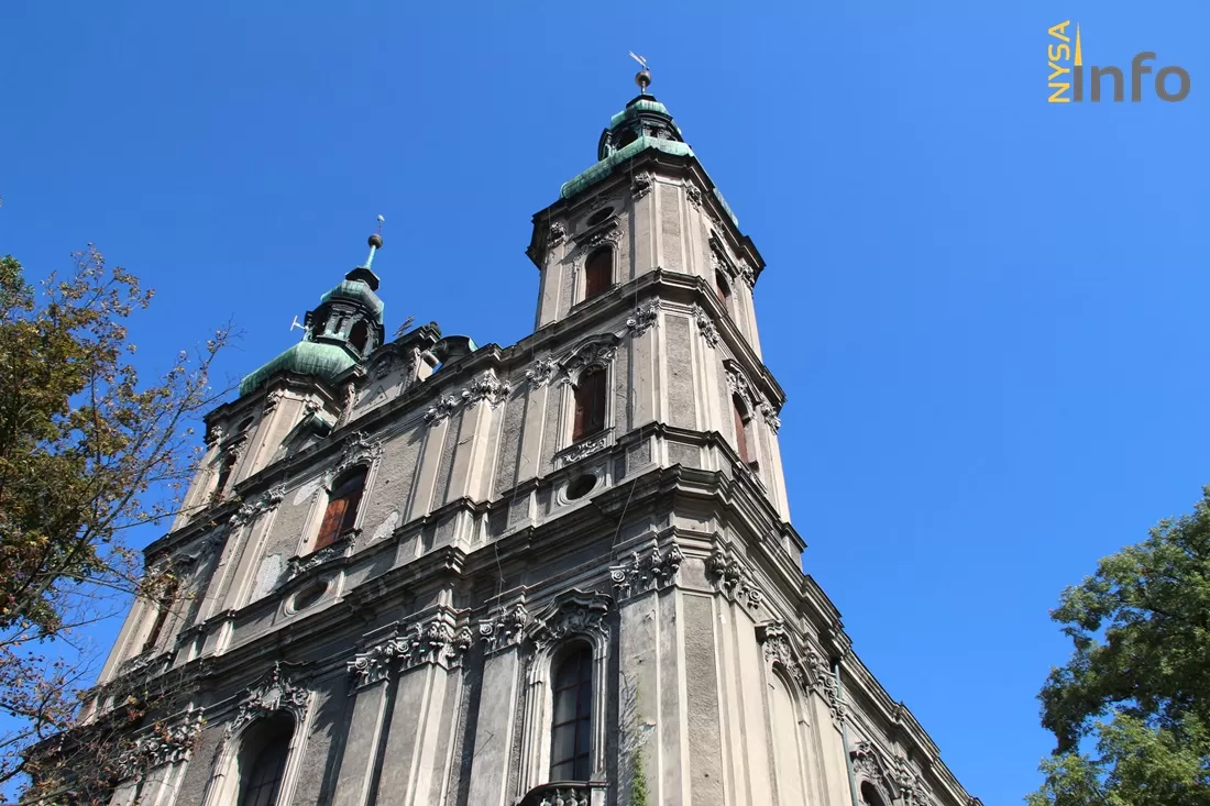Barokowy kościół św. Piotra i Pawła w Nysie
