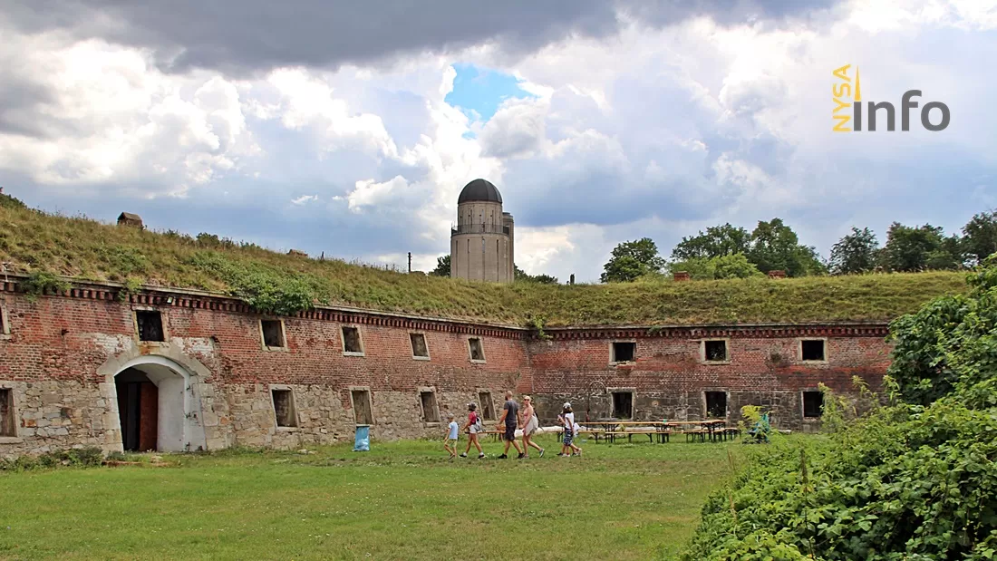 Fort Prusy - fragment dziedzińca