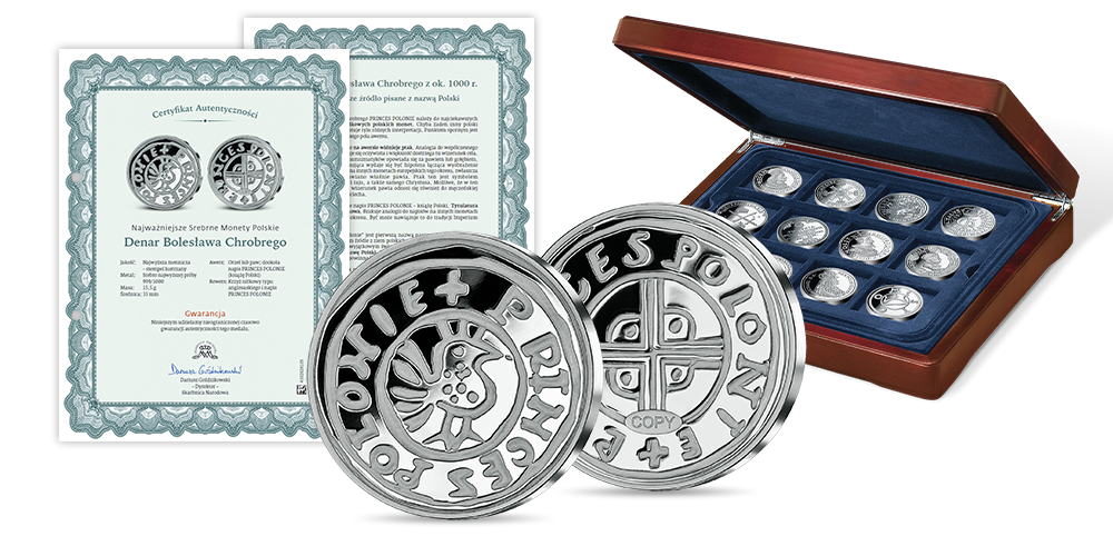 Wczesnośredniowieczne monety polskie z czasów Bolesława Chrobrego – początki mennicy i obiegu pieniądza w Polsce